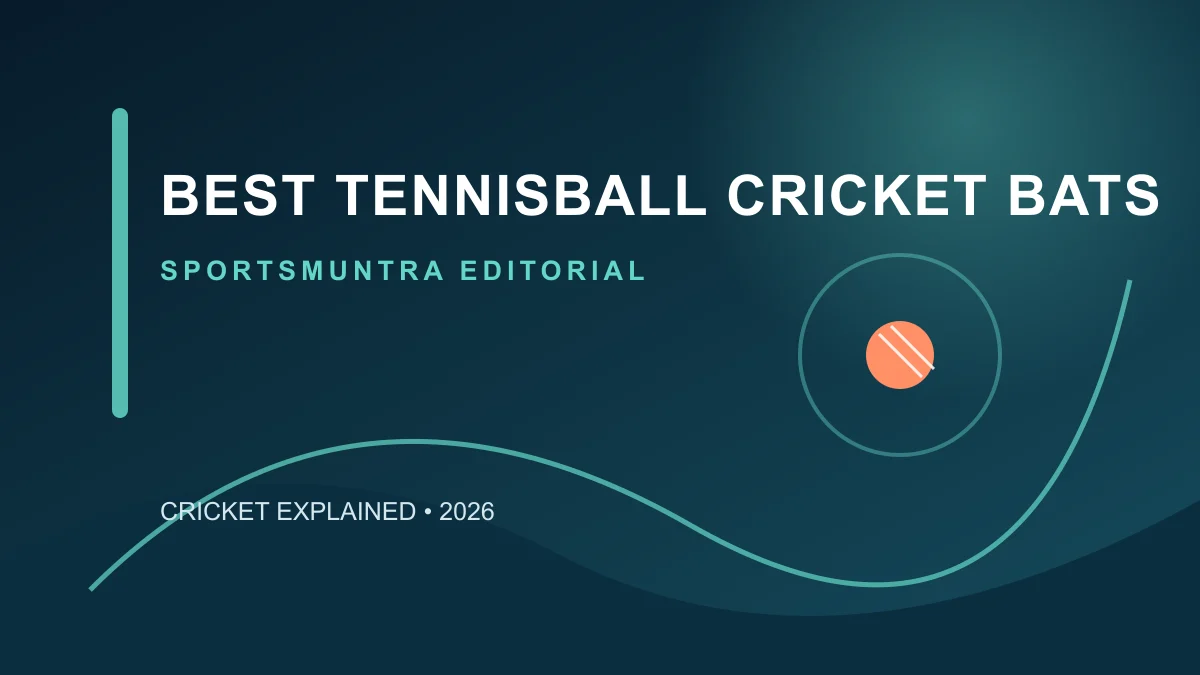 Original editorial illustration for Best Tennis-Ball Cricket Bats: how to choose one safely