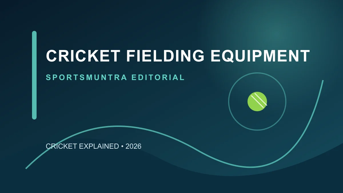 Original editorial illustration for Cricket Fielding Equipment: what close fielders actually need