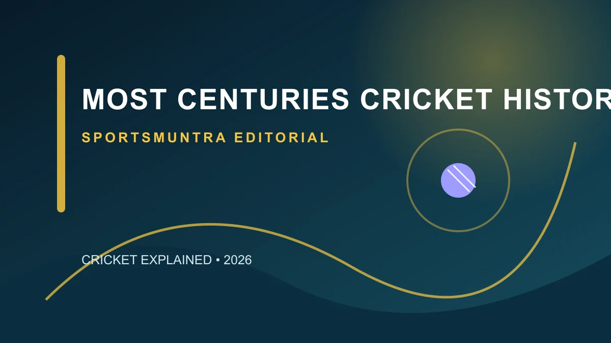 Cricket scorebook showing a batter reaching a century