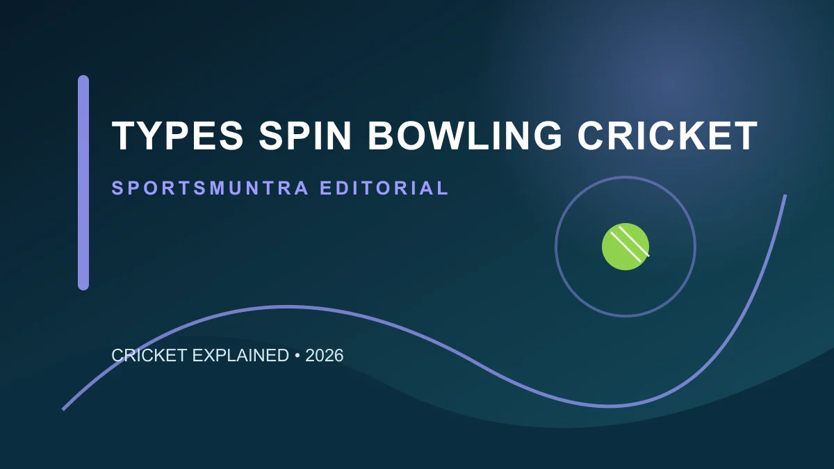 Cricket spinner gripping a red ball before delivery