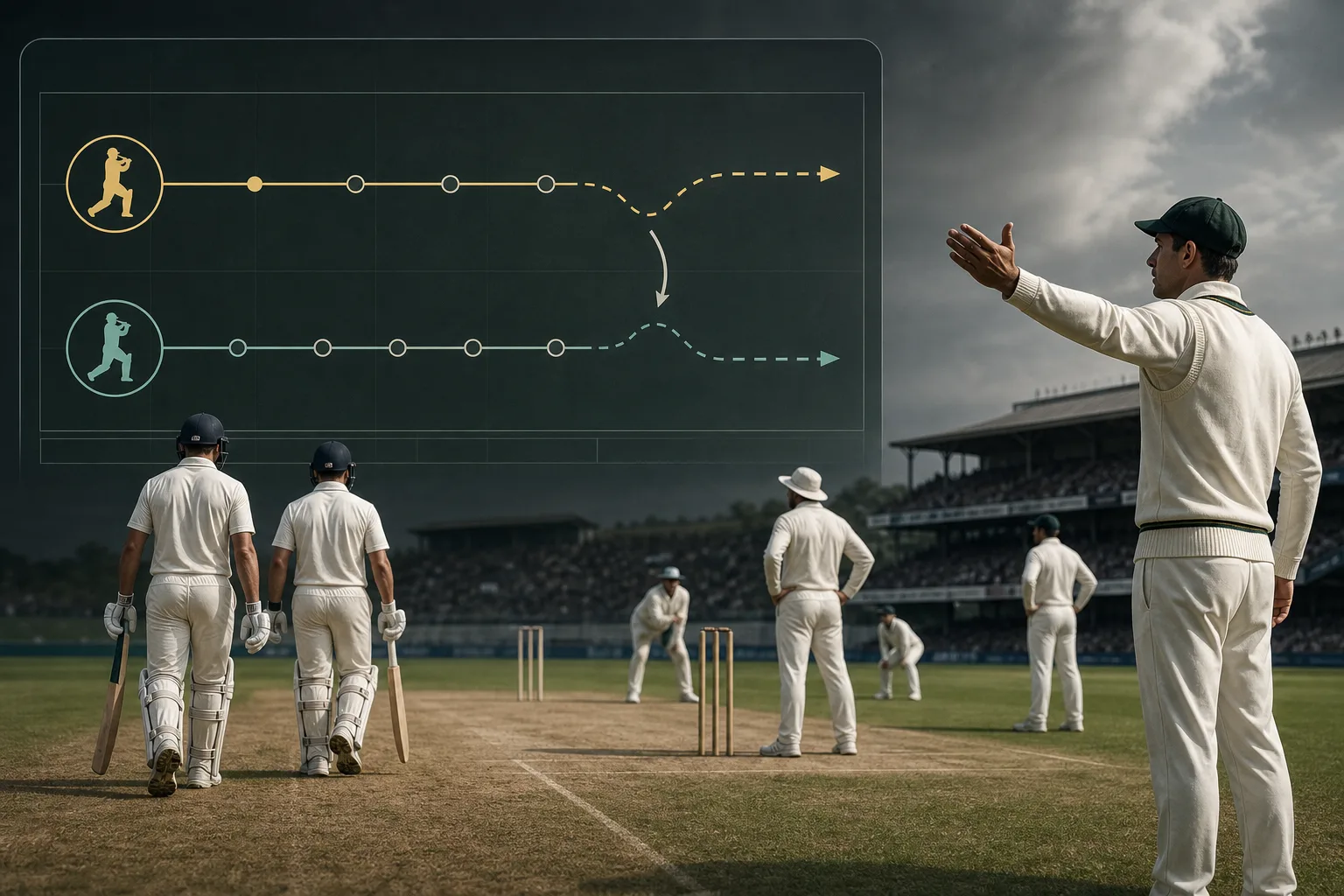 Red-ball cricket field set for another innings under stadium lights