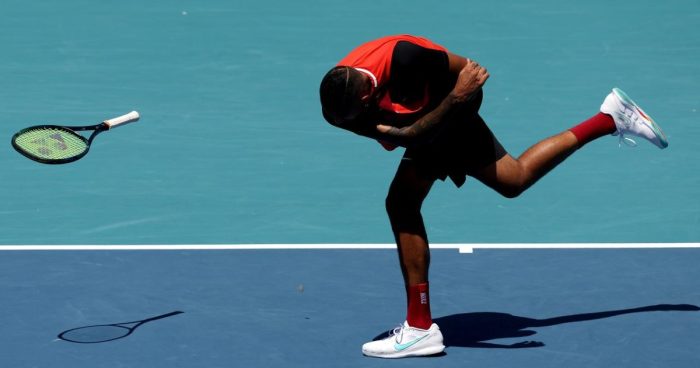 on-court tennis tantrums