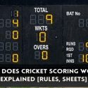 How Do You Score in Cricket